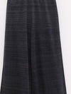 SWAYING 25 Early Autumn Seamless Perforated Wool Straight Pants W-SW25PF3B11C3-SH Dark Gray